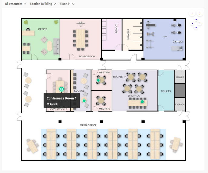 Floor plan bookin