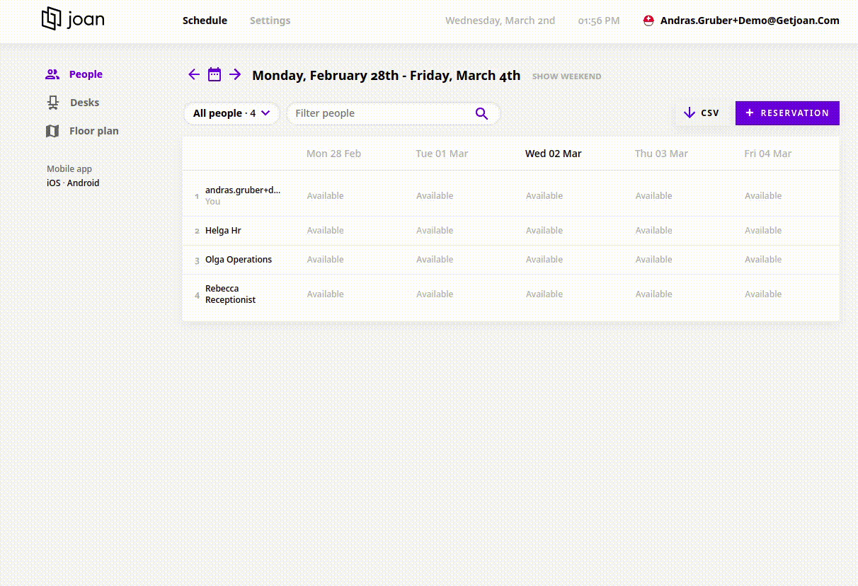 8_Assign_Desk_to_Dept_and_Employee