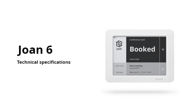 Joan 6 technical specifications new logo