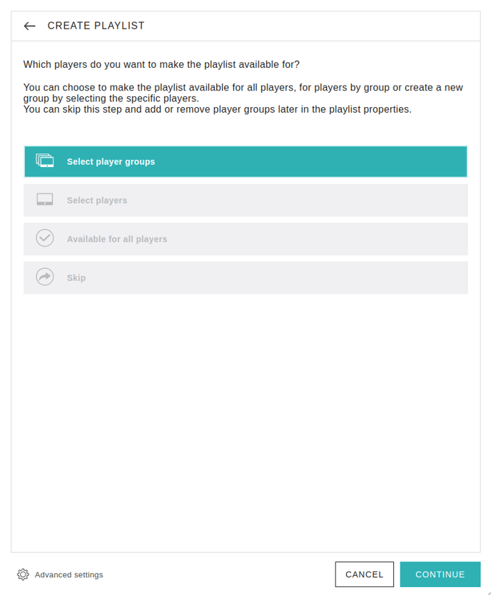 select-player-groups
