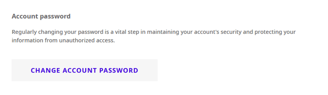 account password